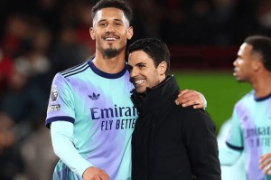 阿森纳也着急了！曝枪手30万镑续约萨卡，25万镑拒绝萨利巴去皇马